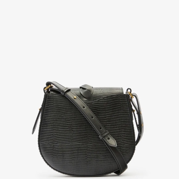 Isabel Marant Altay small black python effect bag - Picture 3 of 6